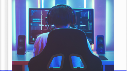 A child sits in a gaming chair facing a computer screen, with the text "Keeping Kids Safe on Discord: A Guide for Parents" and the Cyber Safety Cop logo on the cover—an essential read for cyber safety and digital security.